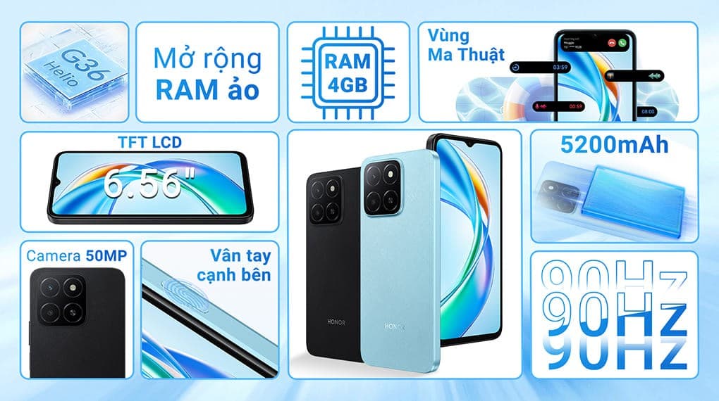 Ảnh Điện thoại HONOR X5b Plus 4GB/128GB